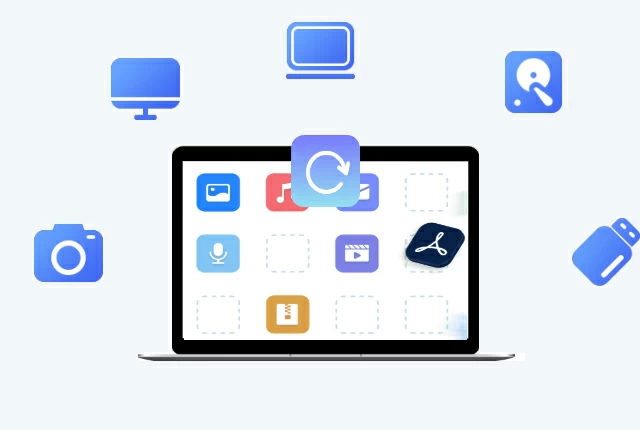 Recuperação rápida e simples de todos os arquivos perdidos